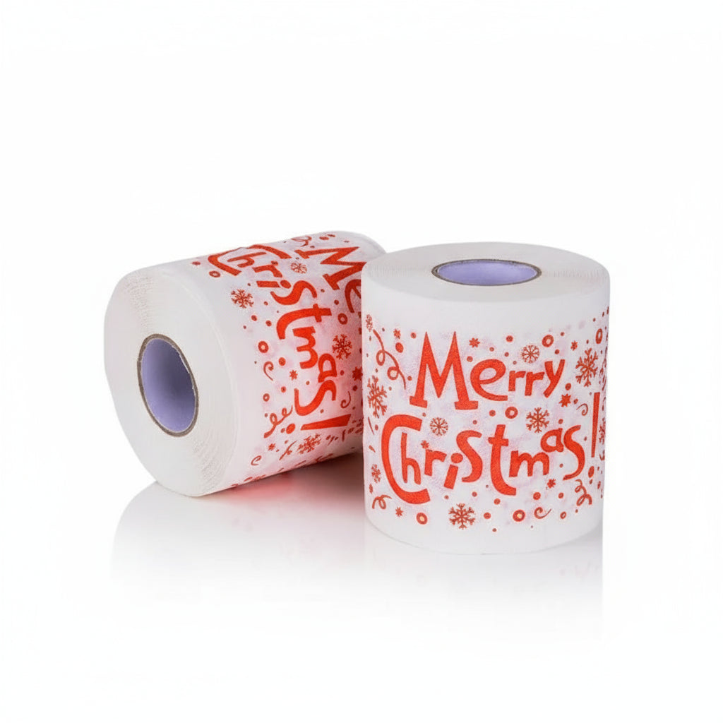 Weihnachtliches Toilettenpapier