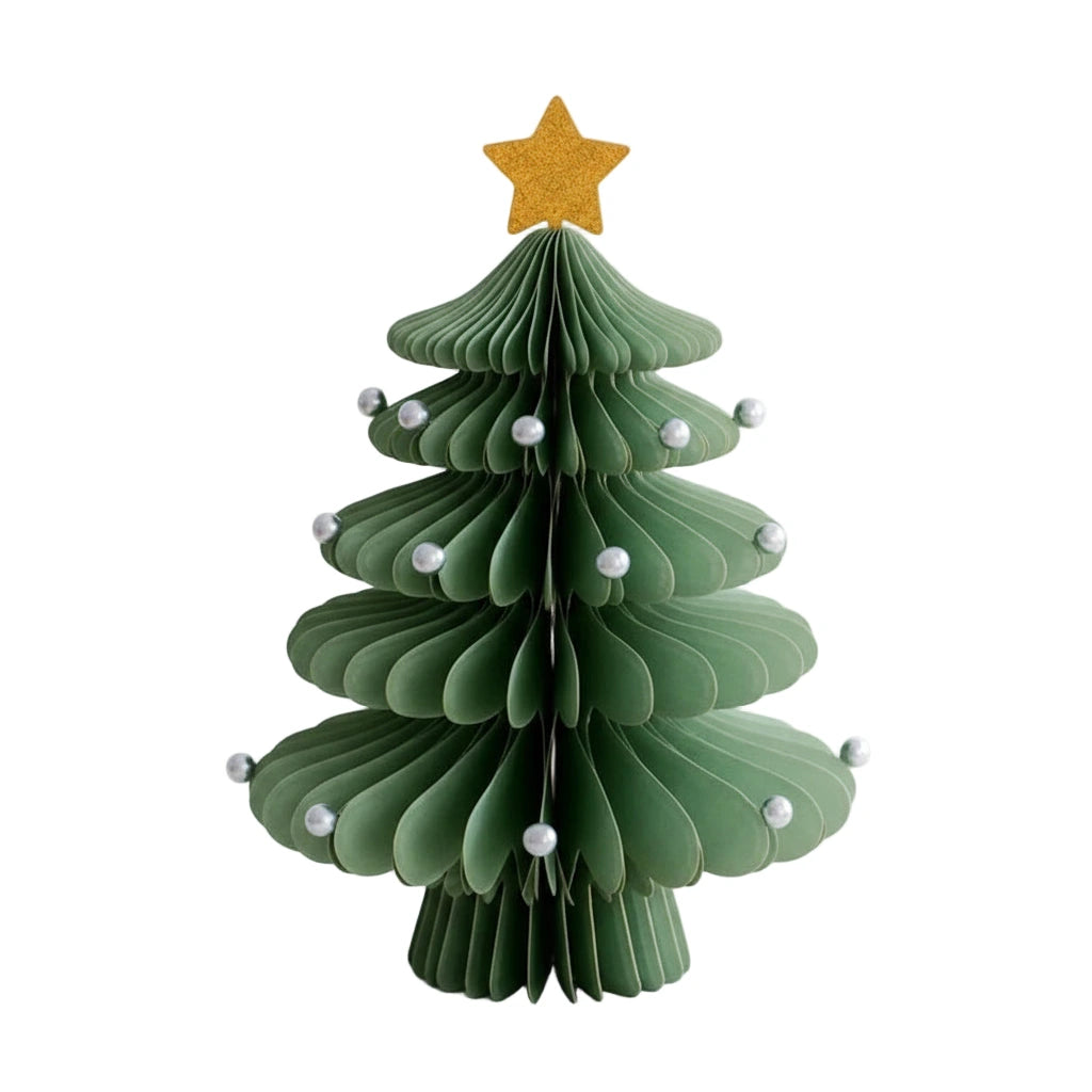 Papier Weihnachtsbaum Ornament