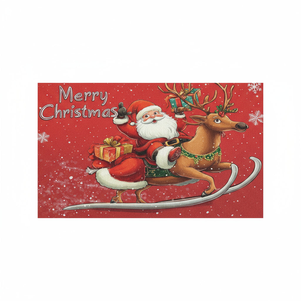 Weihnachtliche Fußmatte