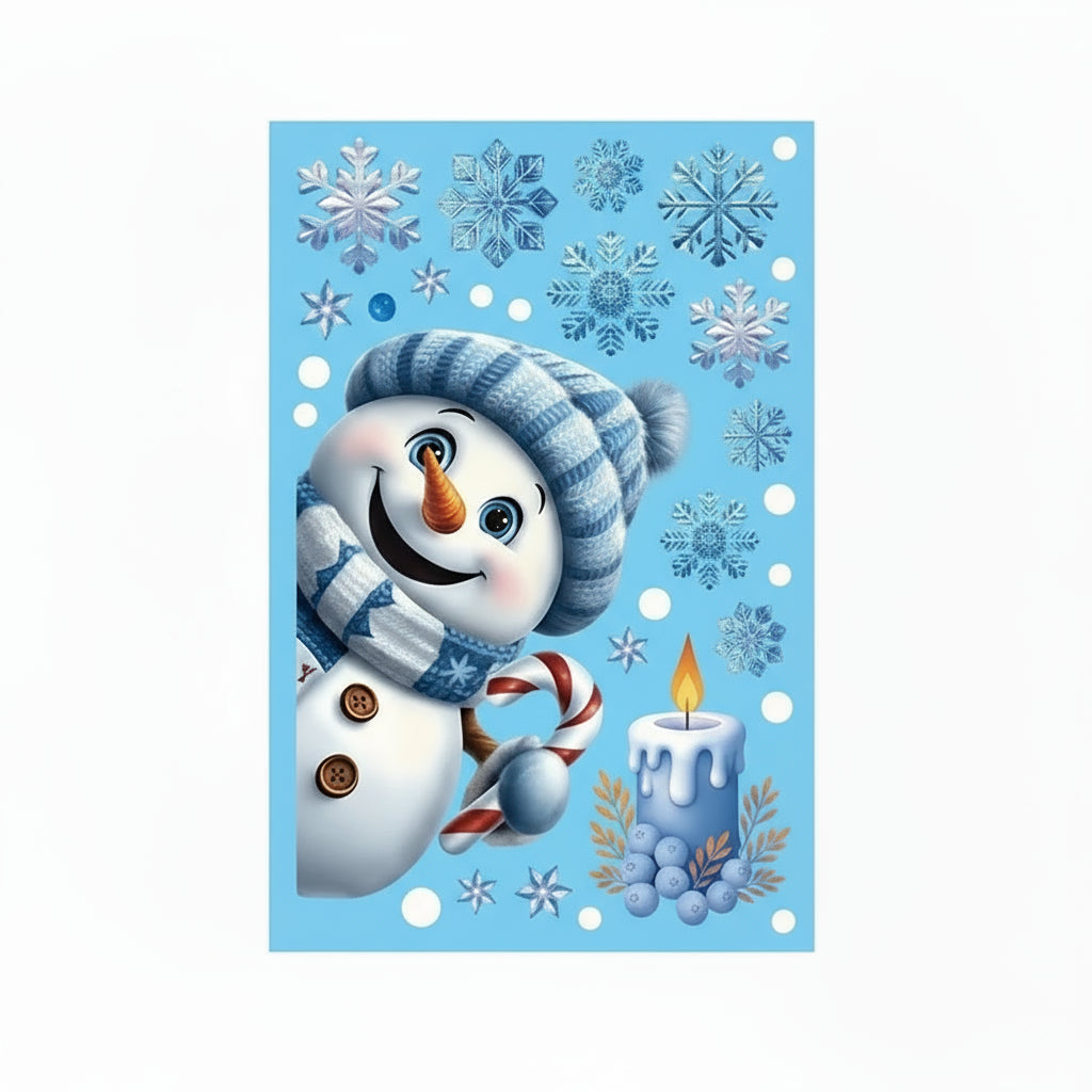 Weihnachtsfenster-Aufkleber