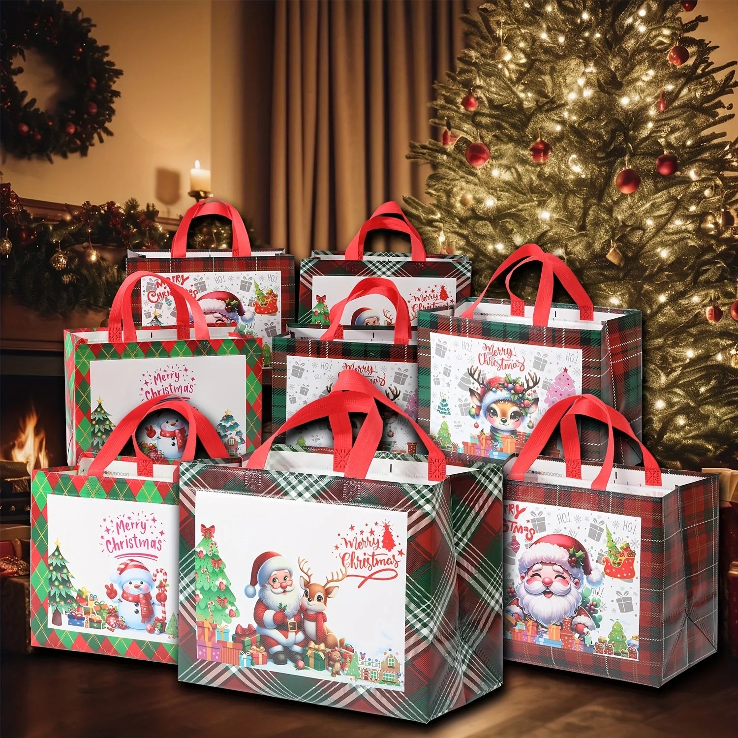 Geschenktasche 4er-Set