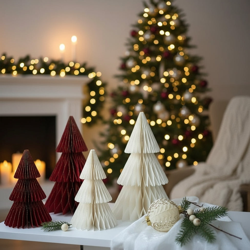 Papier Weihnachtsbaum Ornament