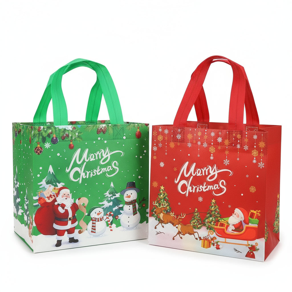4er-Set Weihnachts-Geschenktaschen