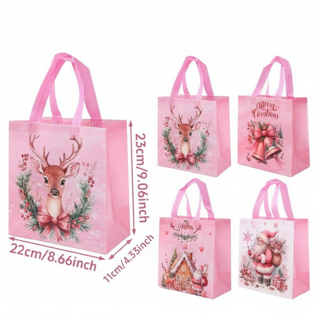 4er-Set Weihnachts-Geschenktaschen