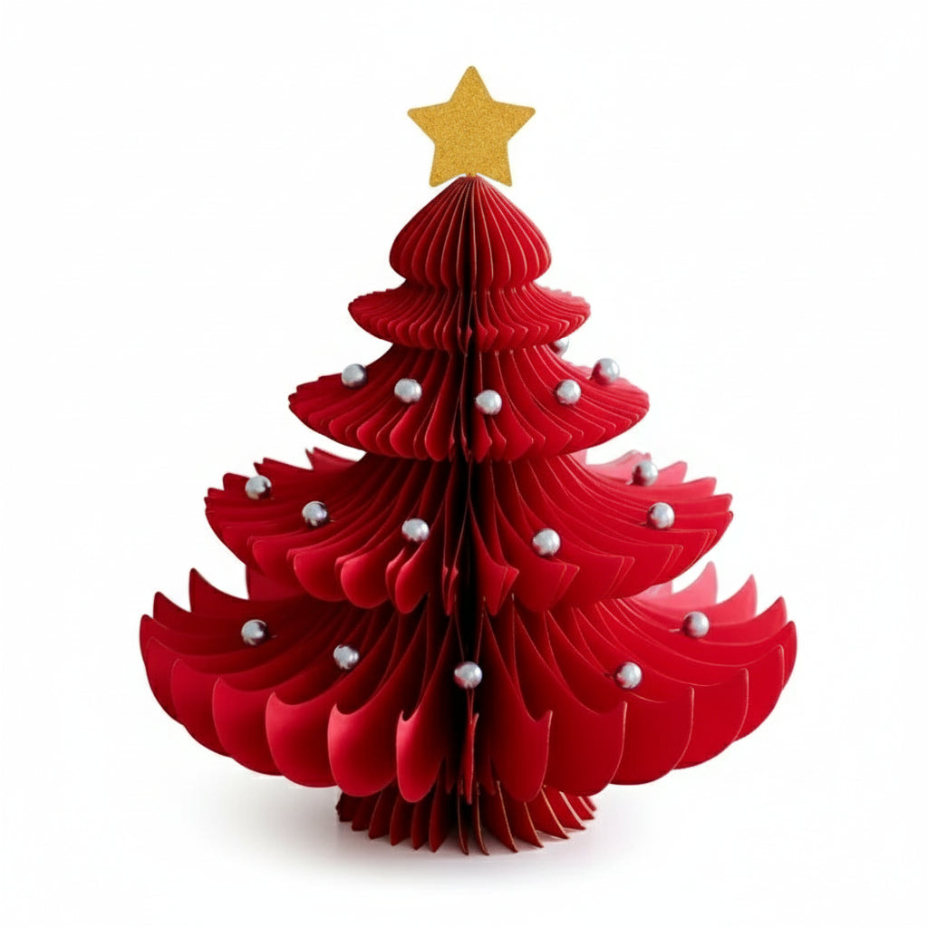 Papier Weihnachtsbaum Ornament