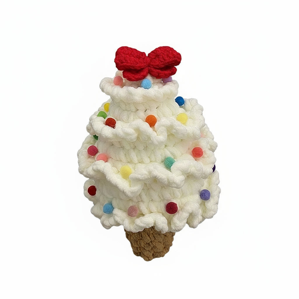 Handgewebter Weihnachtsbaum