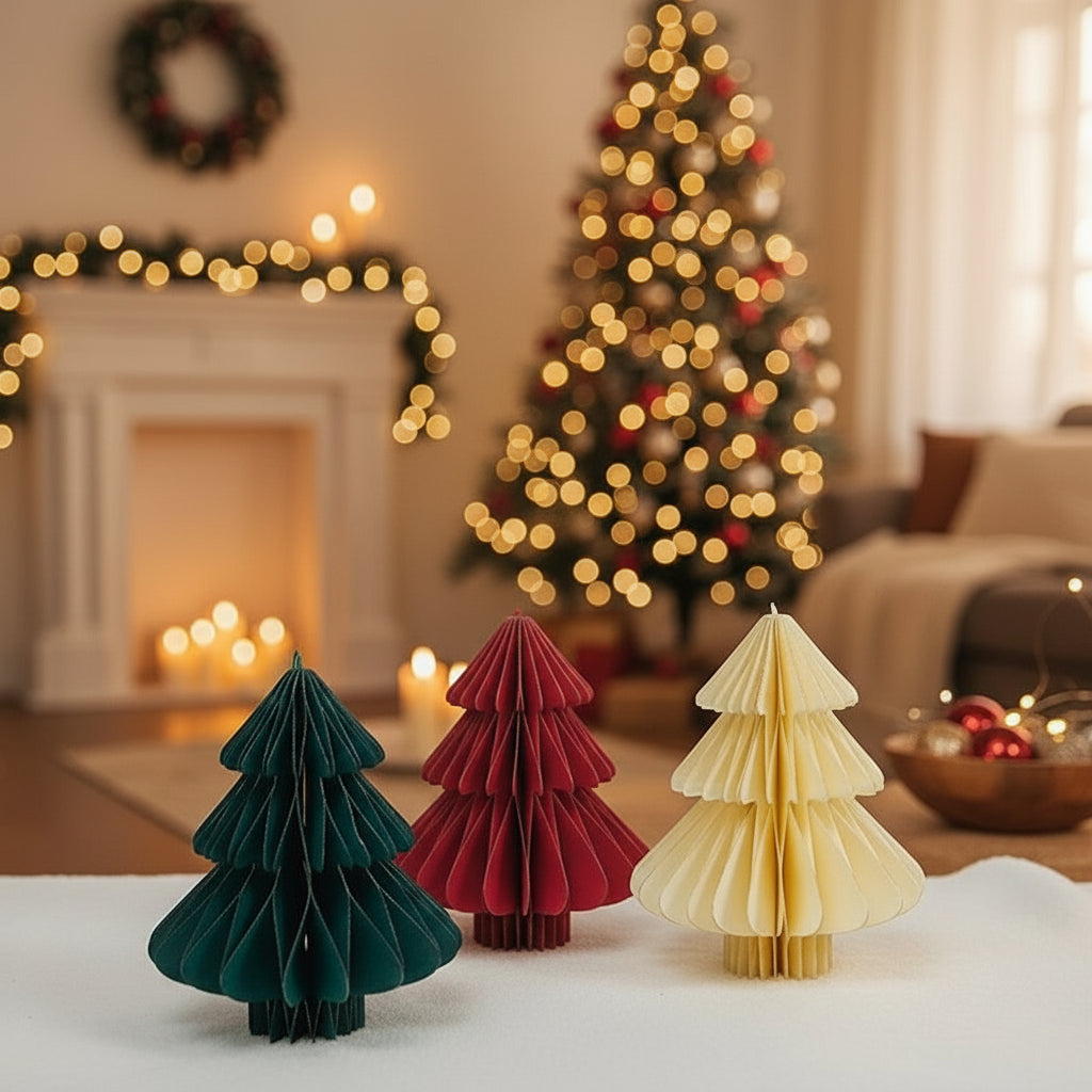 Papier Weihnachtsbaum Ornament