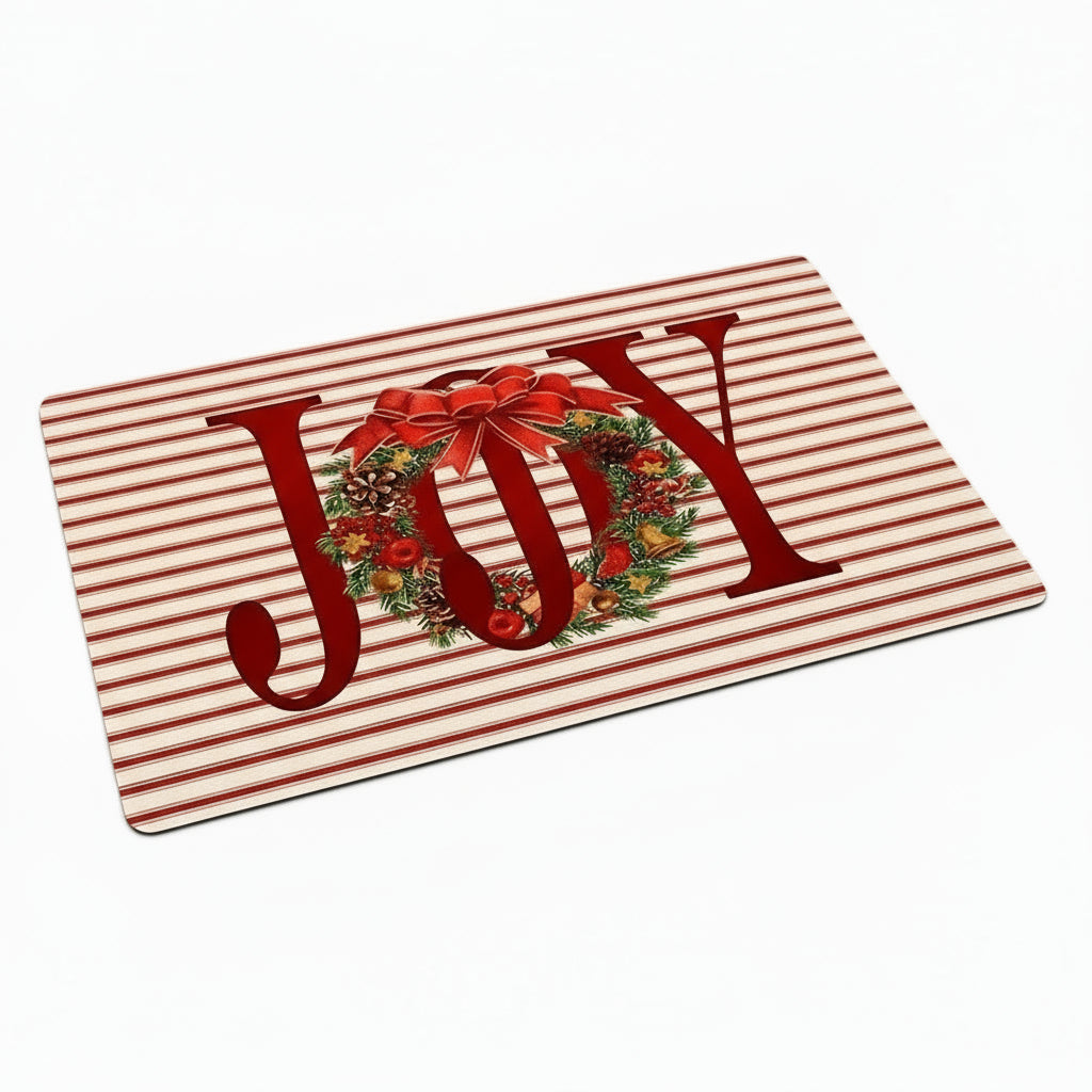 Weihnachtliche Fußmatte