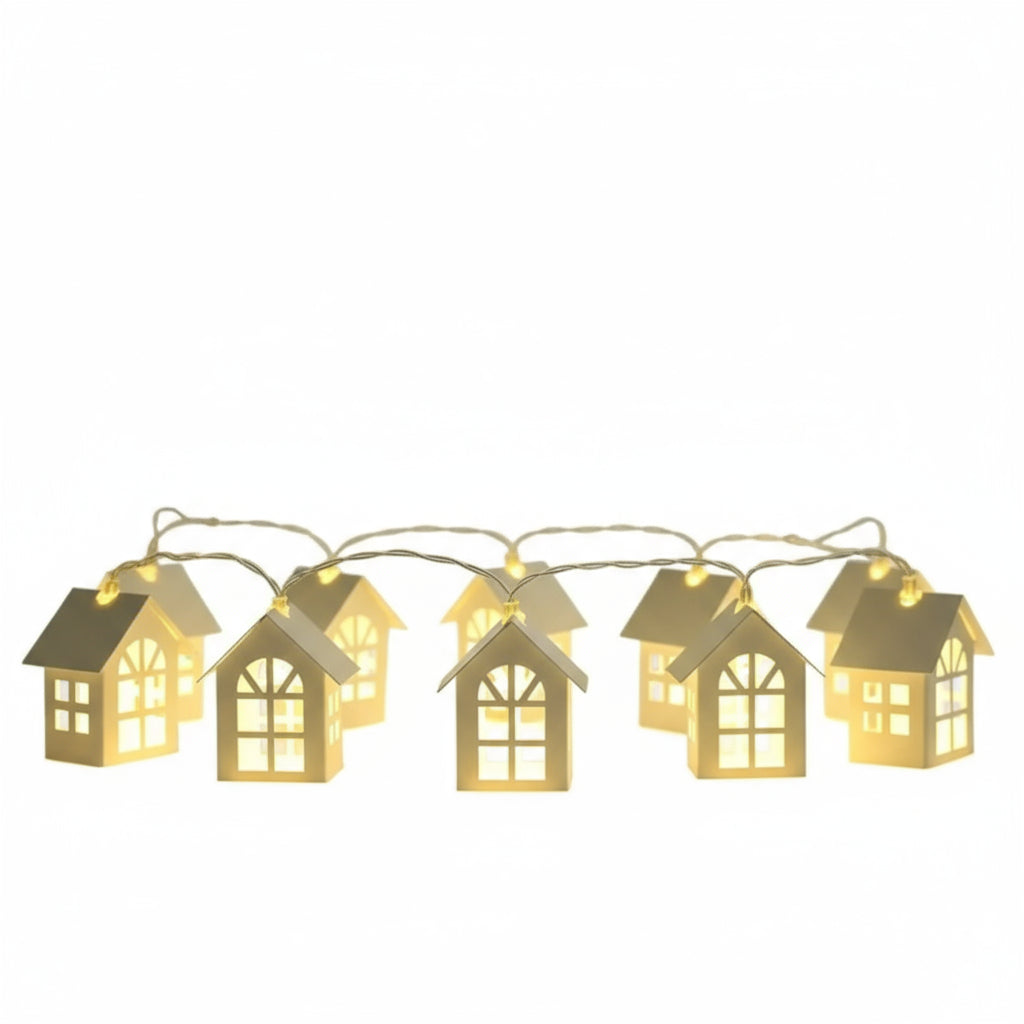 Mini-Häuser LED Lichterkette