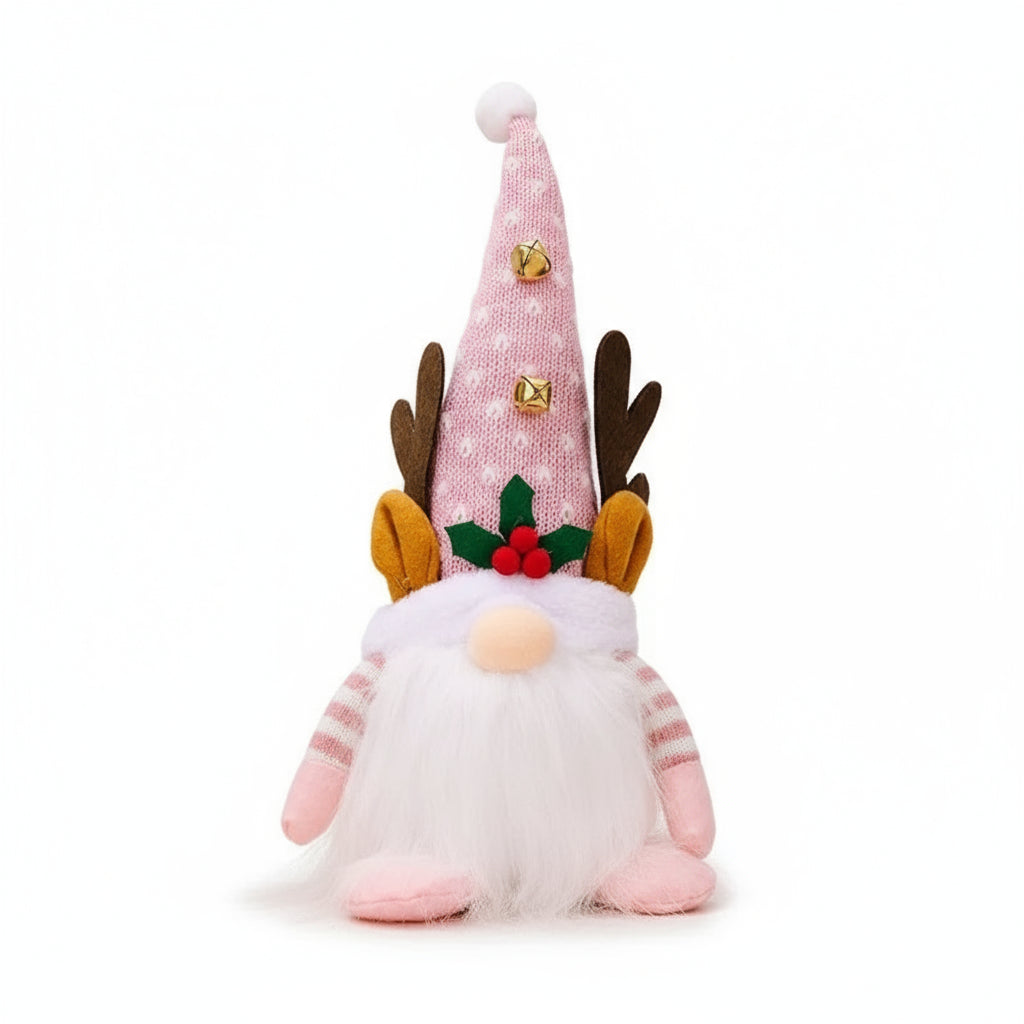 Weihnachtszwerge im Rentier-Look