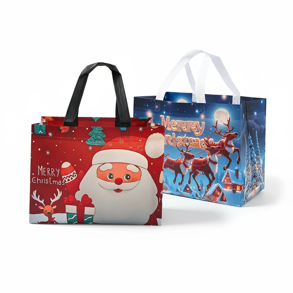 4er-Set Weihnachts-Geschenktaschen