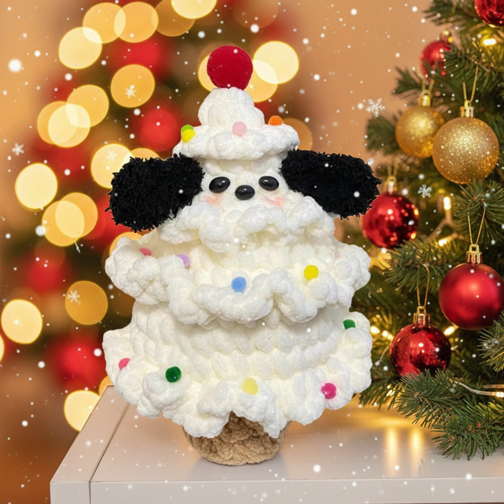 Handgewebter Weihnachtsbaum