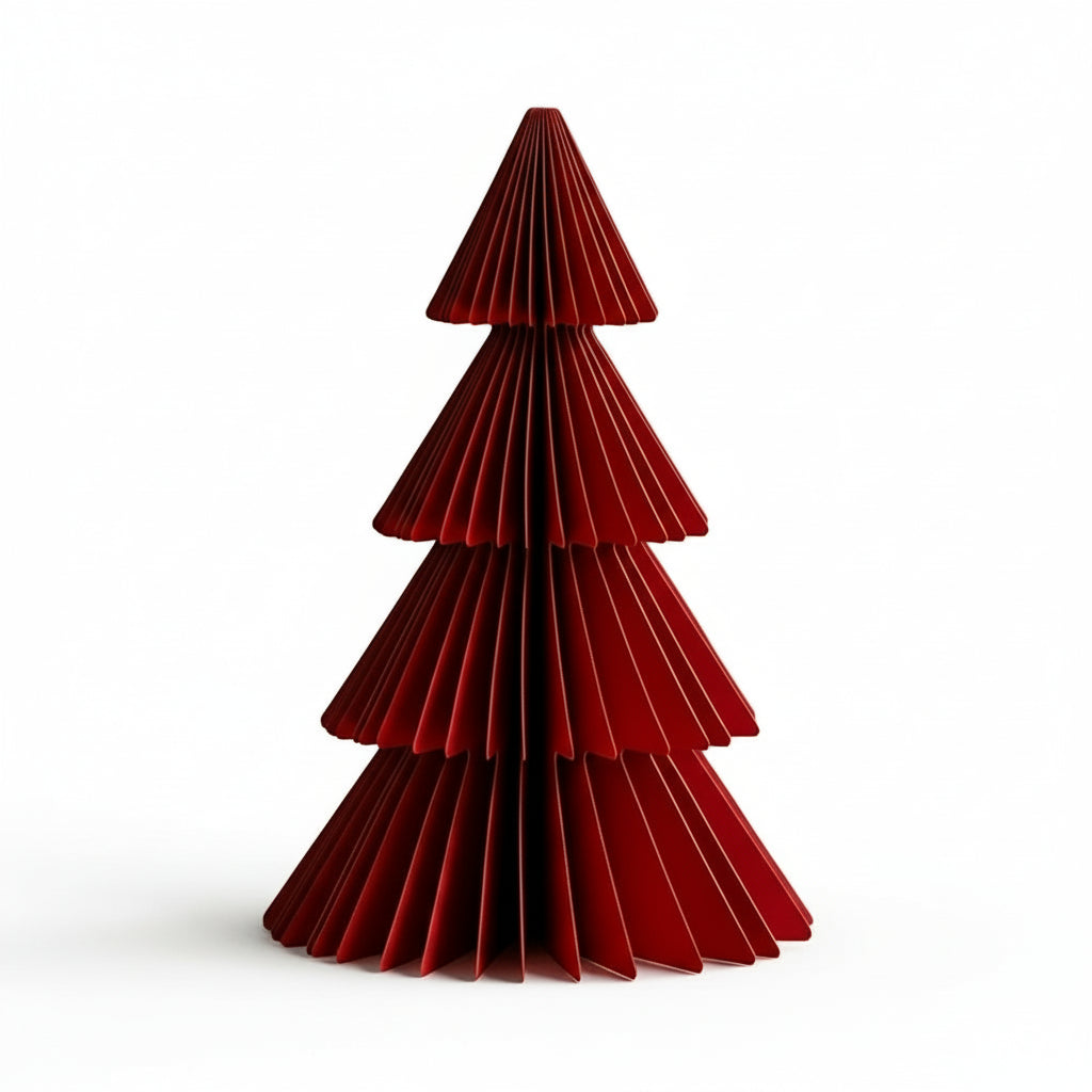 Papier Weihnachtsbaum Ornament