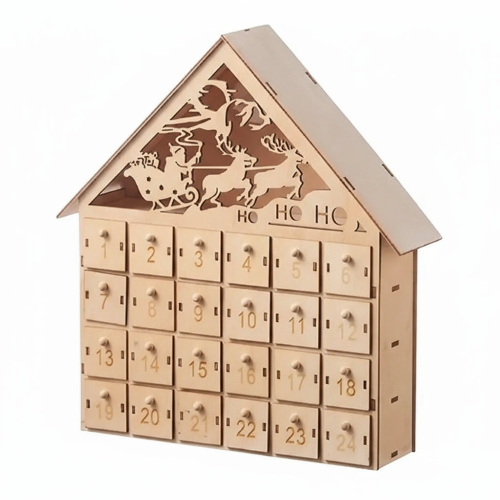 Adventskalender aus Holz
