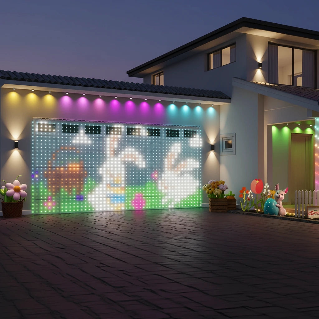 Smart LED Lichterkette Farbwechsel, APP-Steuerung