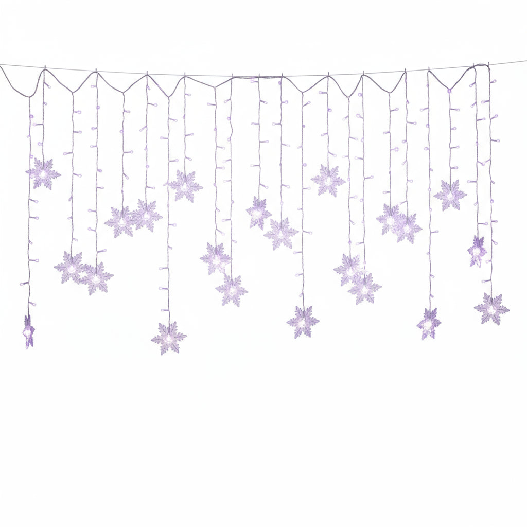 Schneeflocken LED Beleuchtung