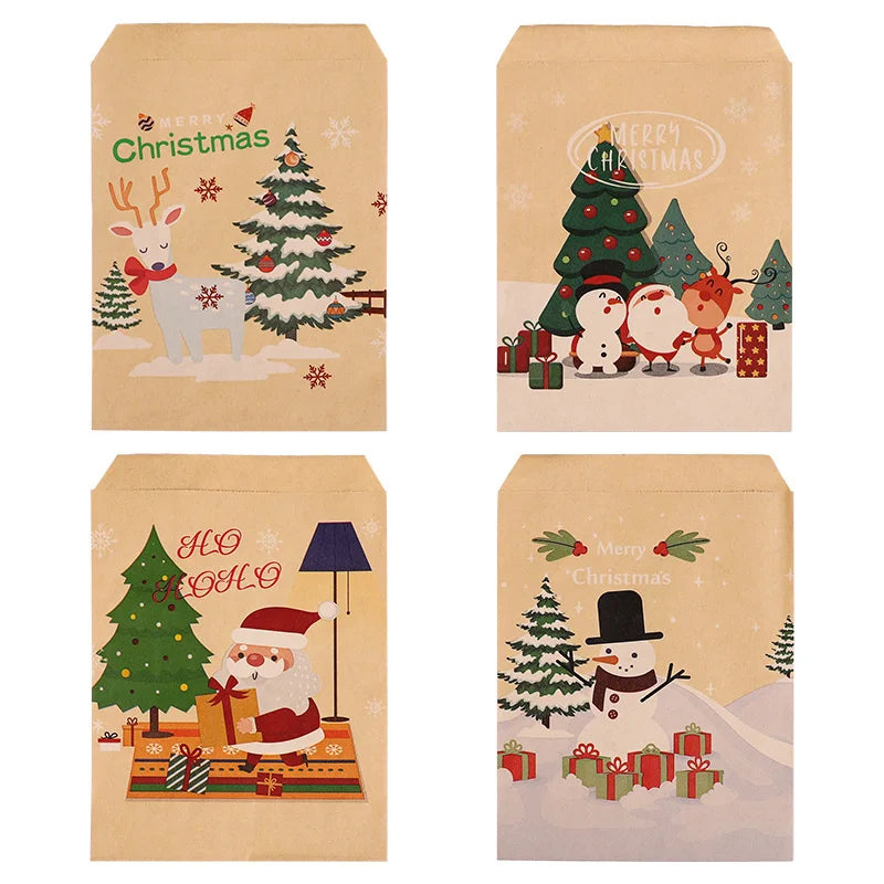 Weihnachts-Geschenktüten 24 Stück