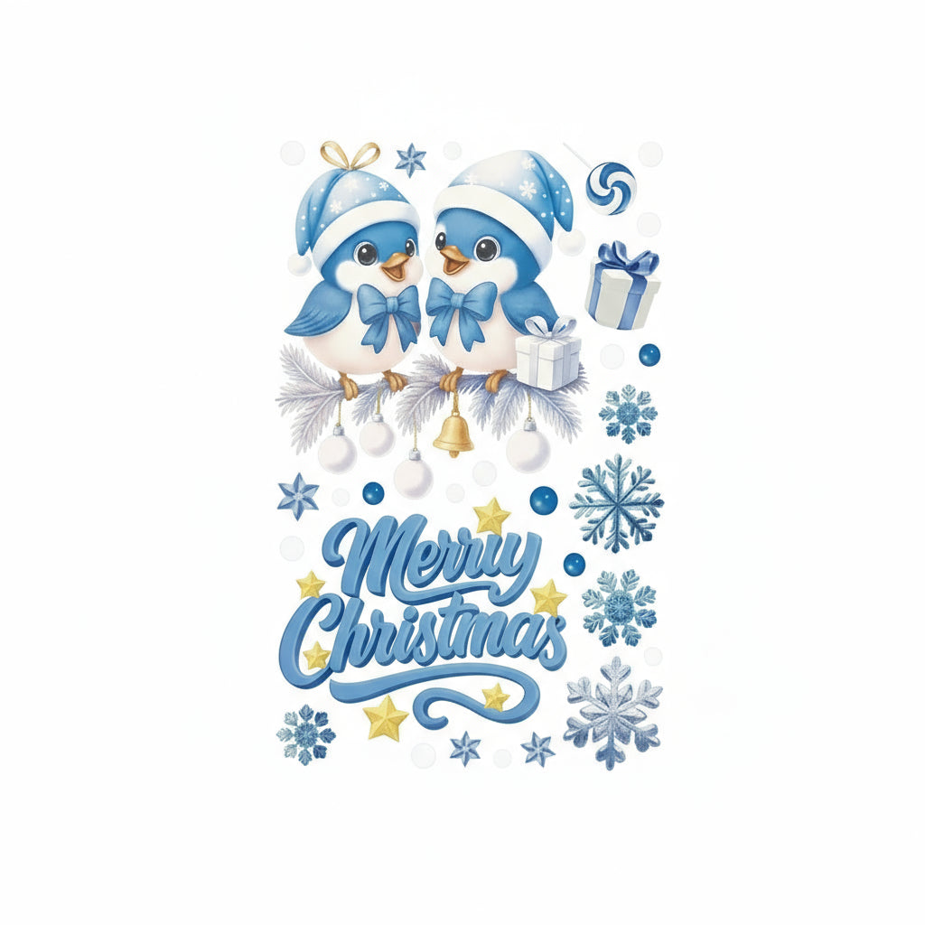 Weihnachtsfenster-Aufkleber