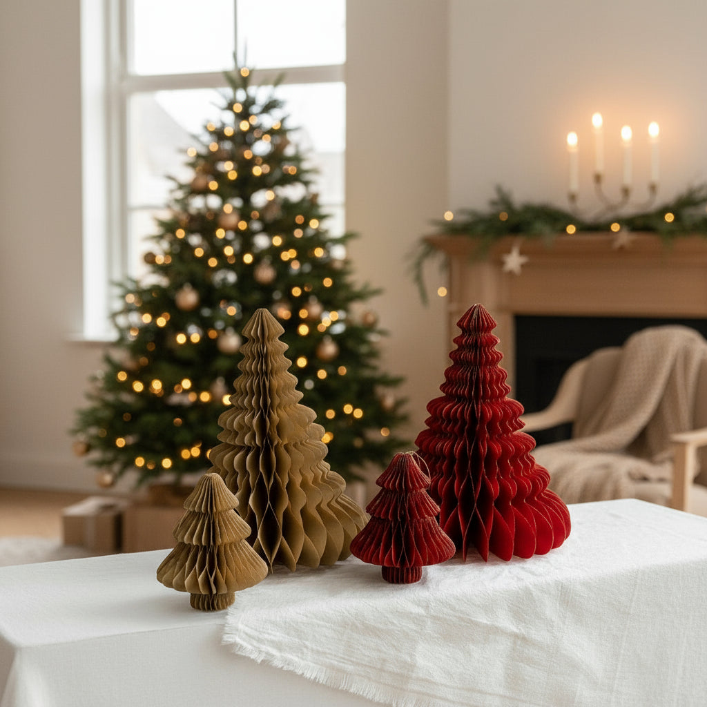 Papier Weihnachtsbaum Ornament