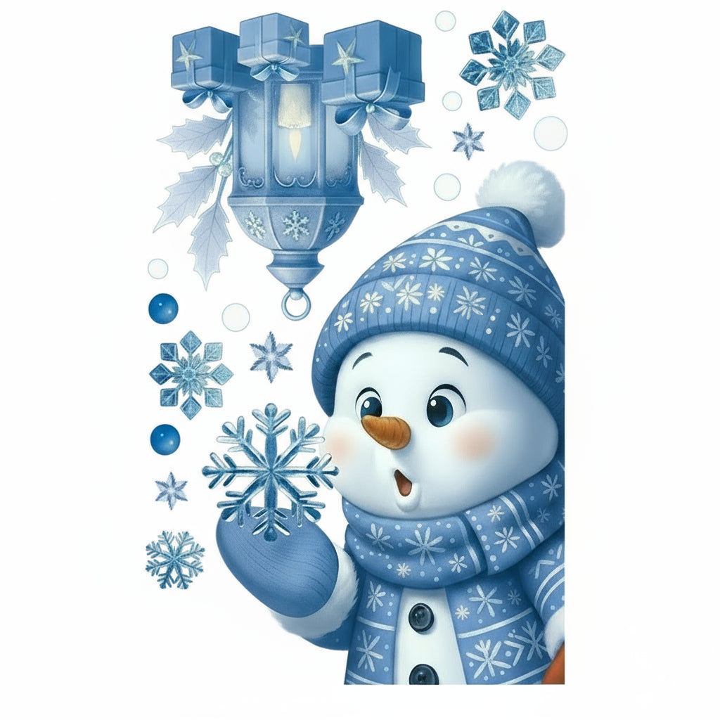 Weihnachtsfenster-Aufkleber