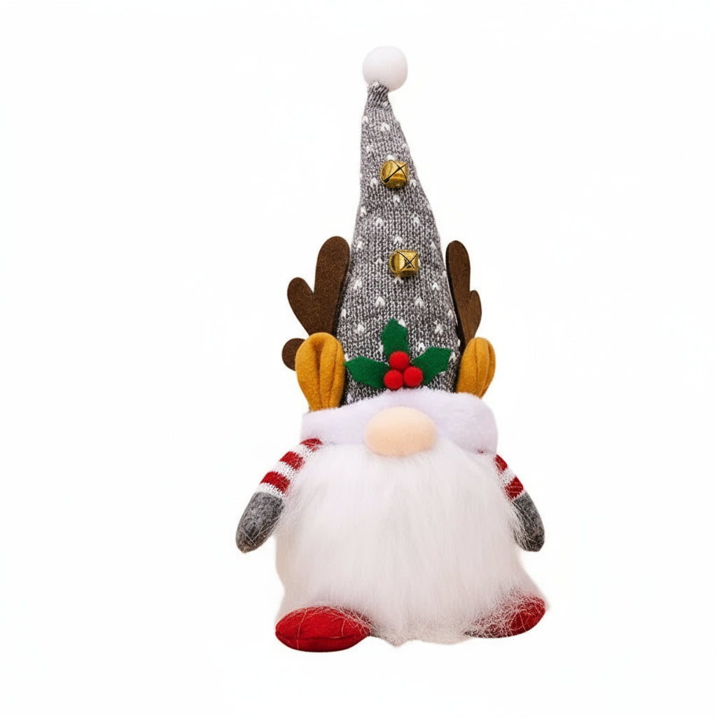 Weihnachtszwerge im Rentier-Look