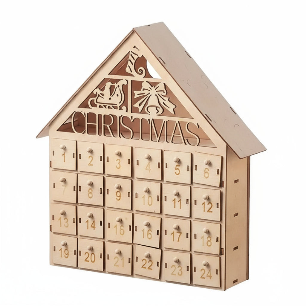 Adventskalender aus Holz