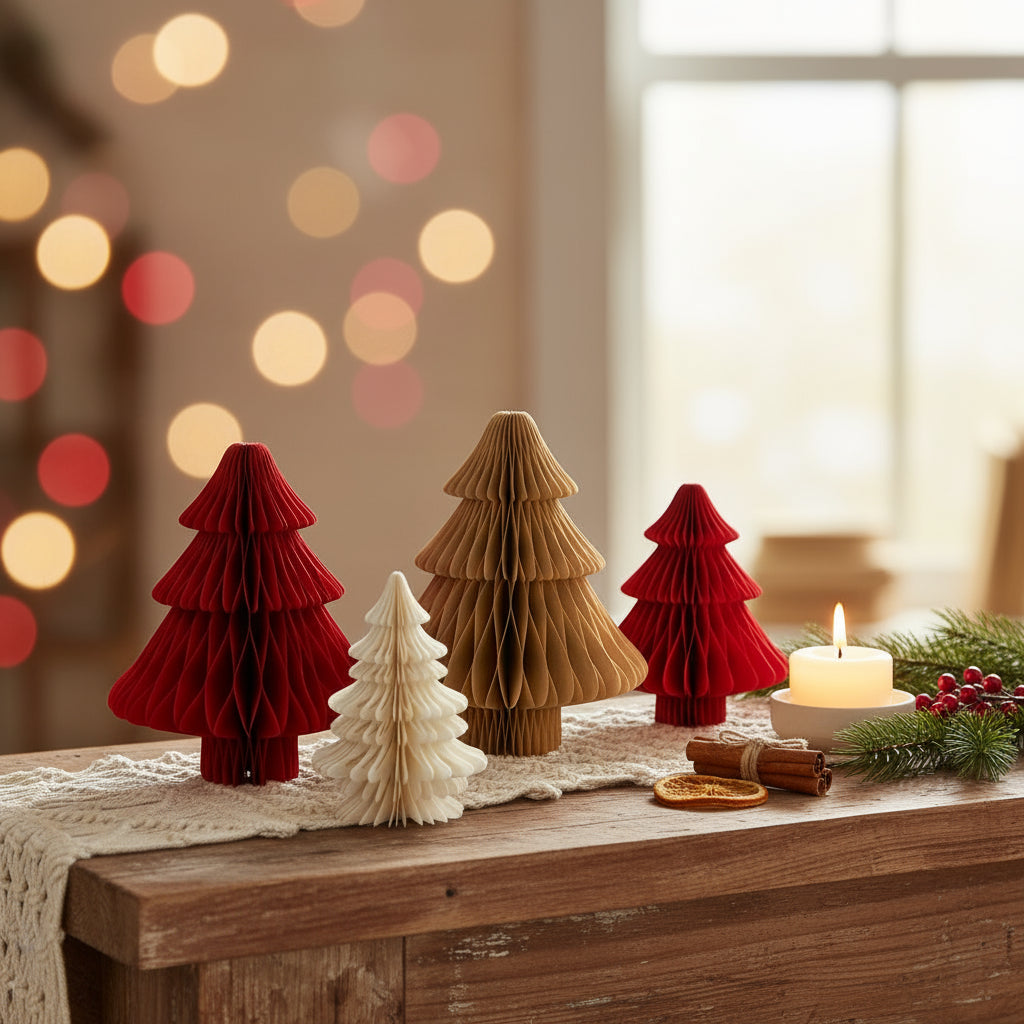 Papier Weihnachtsbaum Ornament