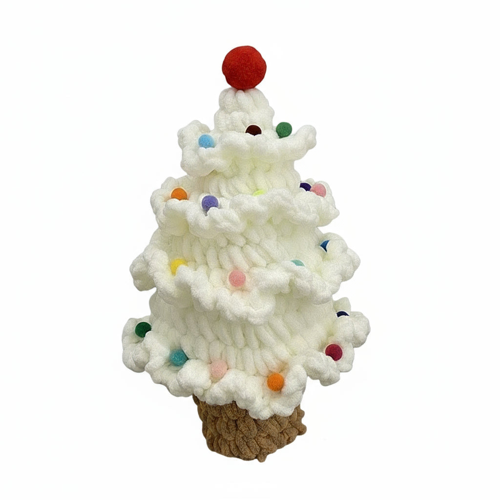 Handgewebter Weihnachtsbaum