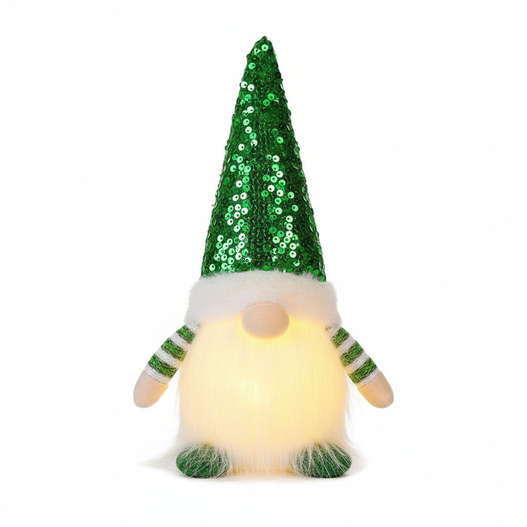 Weihnachtszwerg Glitzermütze