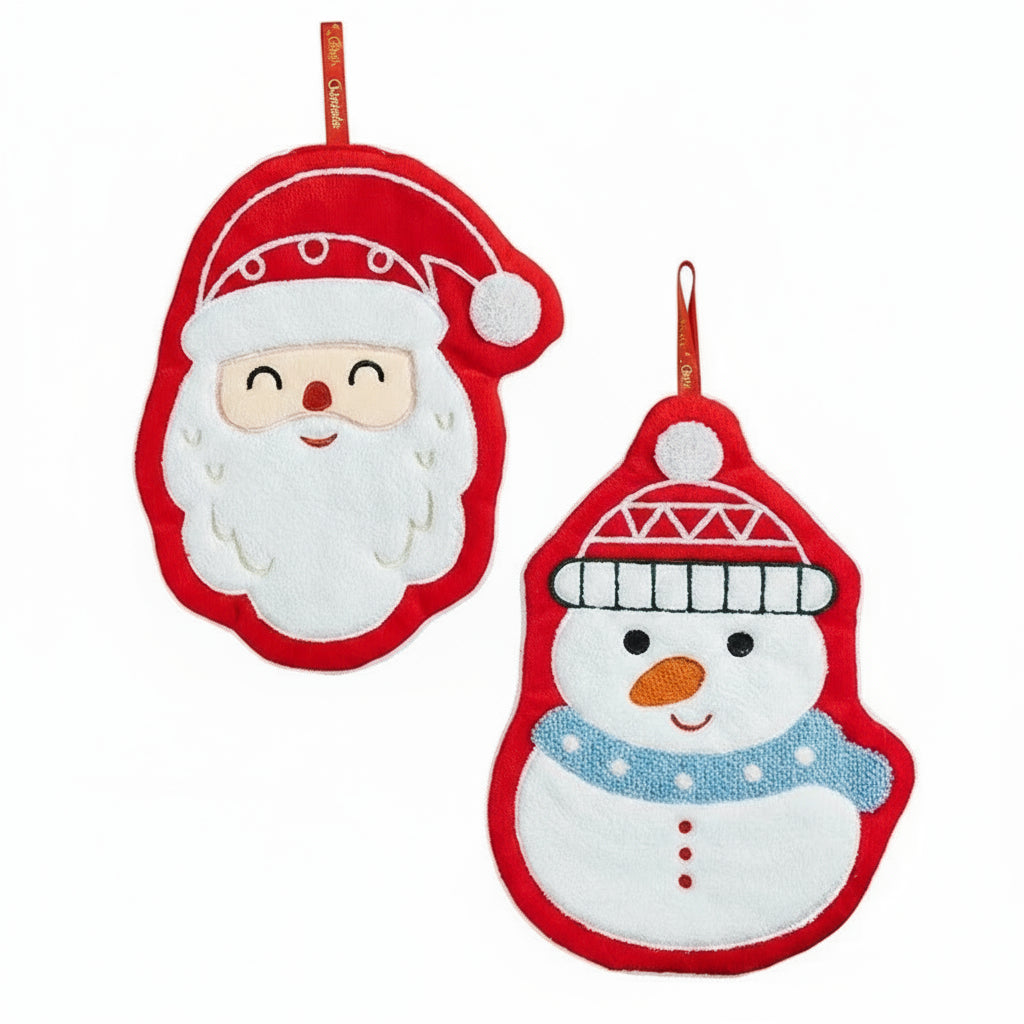 Weihnachts Küchenhandtuch 2er-Set