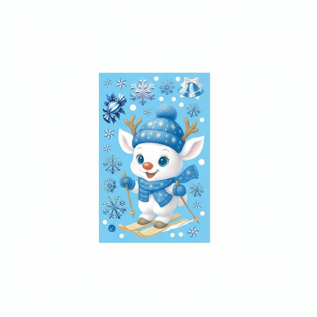 Weihnachtsfenster-Aufkleber